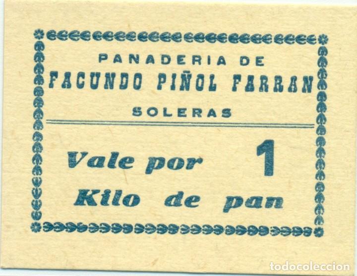 Billetes locales: SOLERAS 1 KILO DE PA DEFACUNDO PI&Ntilde;OL - Foto 1