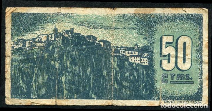 Billetes locales: OLO (Barcelona) - 50 Centimos 1937 - Foto 2