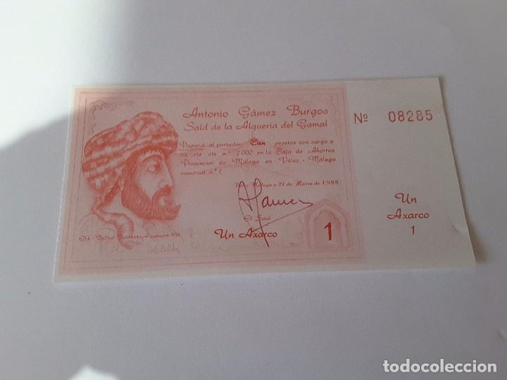 Billetes locales: Axarcos - Foto 4