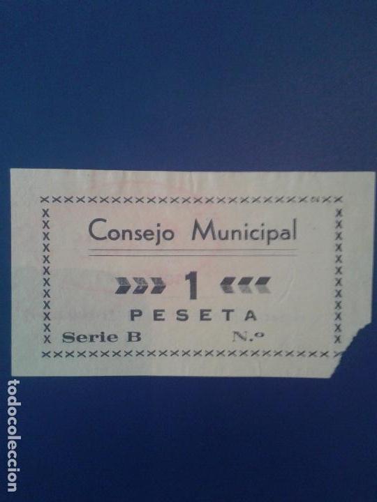 Billetes locales: CABRA 1 peseta - Foto 1