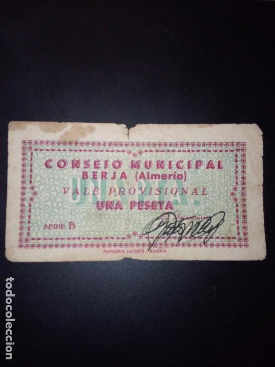 Billetes locales: BERJA 1PTA - Foto 1