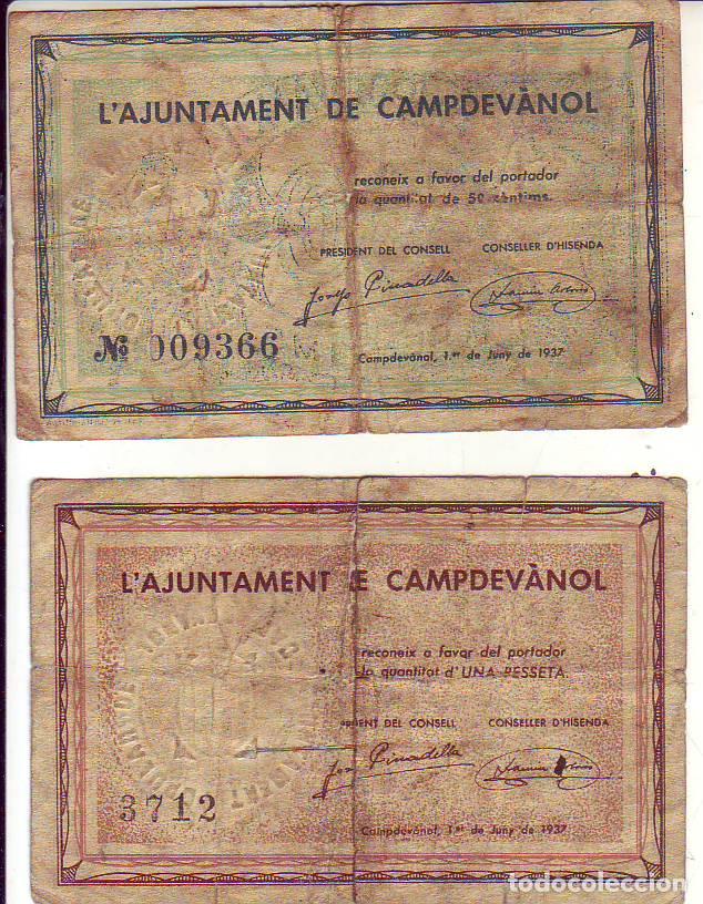 Billetes locales: L Ayuntament de Campdevanol - Foto 2