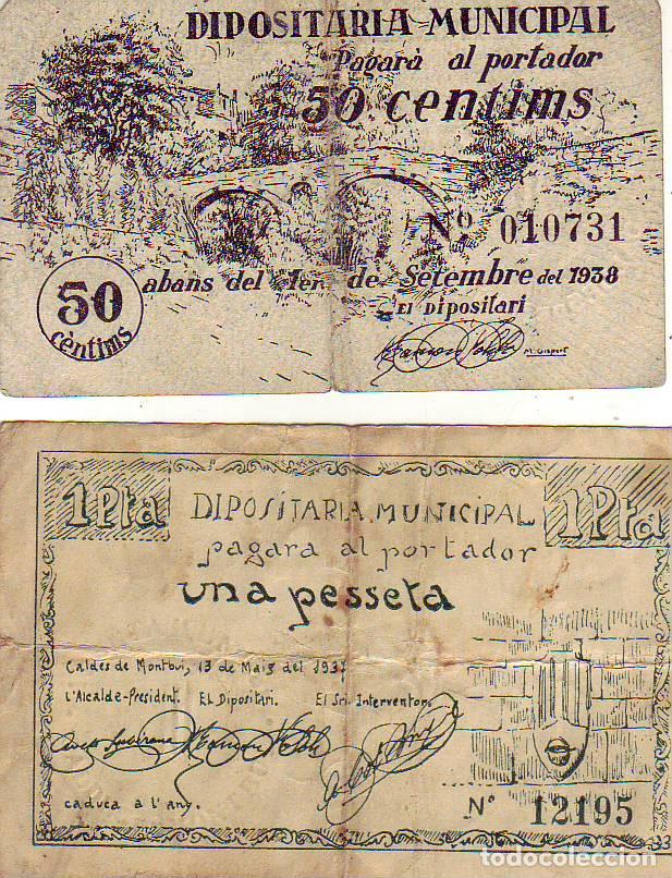 Billetes locales: Ayuntament de Caldes de Montbui - Foto 2