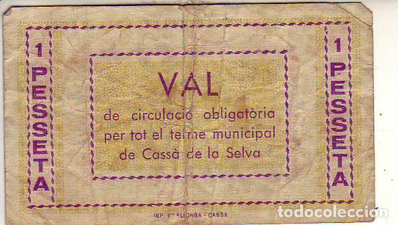 Billetes locales: ajuntament de la Selva - Foto 2