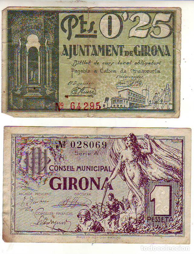 Billetes locales: Ayuntament de Girona - Foto 1