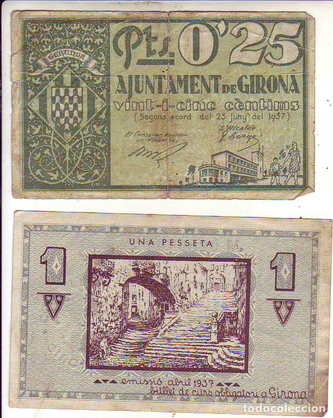Billetes locales: Ayuntament de Girona - Foto 2