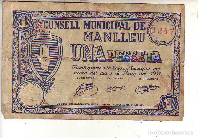 Billetes locales: Consell Municipal de Manlleu - Foto 1