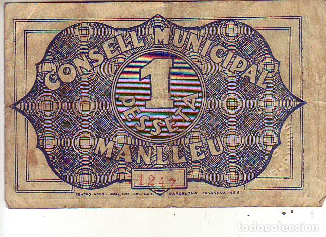 Billetes locales: Consell Municipal de Manlleu - Foto 2