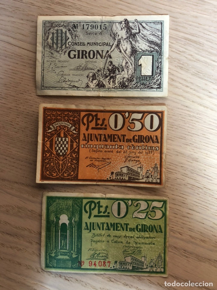 Billetes locales: Girona 1/0&rsquo;25/0&rsquo;50 pts - Foto 2