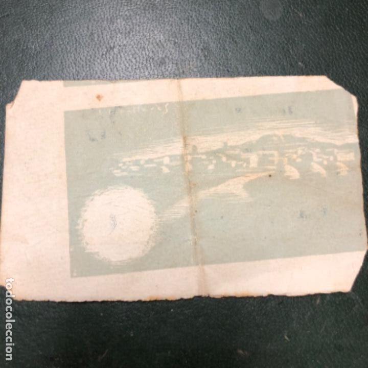 Billetes locales: Billete con fallos de 50 c&eacute;ntimos de 1937 Almacelles - Foto 4