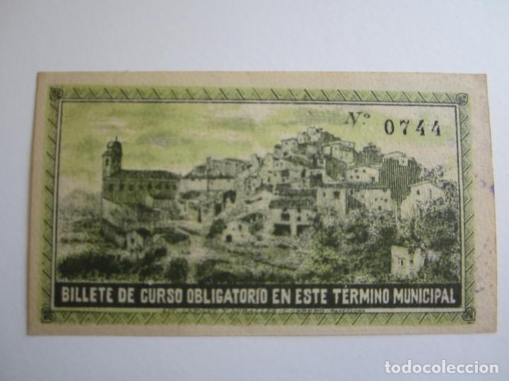 Billetes locales: 25 CENTIMOS DE ESTOPI&Ntilde;AN (HUESCA) S.C - Foto 2