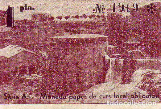 Billetes locales: CONSELL MUNICIPAL DE BEGUDA - Foto 2