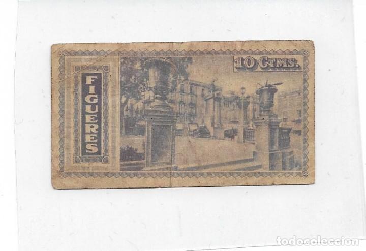 Billetes locales: 10 CENTIMOS DEL AYUNTAMENT DE FIGUERES - Foto 2