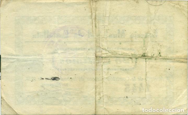 Billetes locales: 25 CTMS. DEL C.M. DE CASTELLOTE - Foto 2