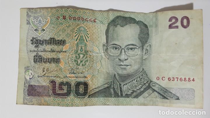 Billetes locales: Billete de Tailandia - Foto 2