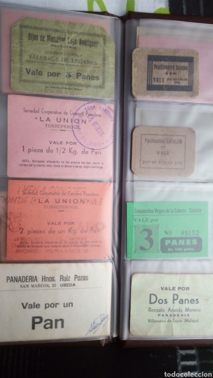 Billetes locales: 48 vales de pan diferentes - Foto 3