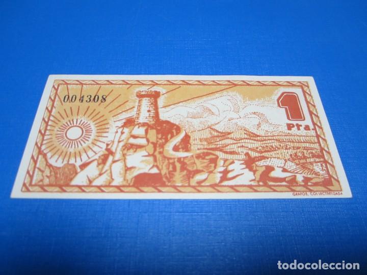 Billetes locales: 1 PESETA DE CASTELLTERSOL SC - Foto 2