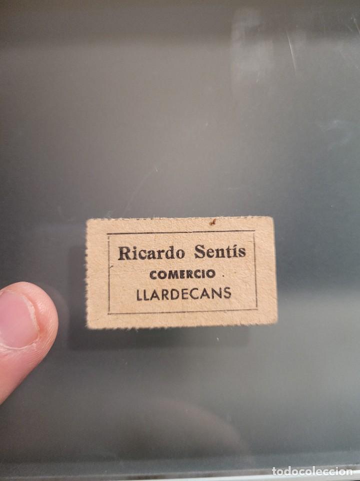 Billetes locales: Comercio Ricardo sentis-Llardecans. Lleida. Cupon - Foto 1