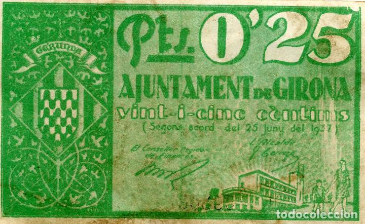 Billetes locales: AJUNTAMENT DE GIRONA - Foto 2