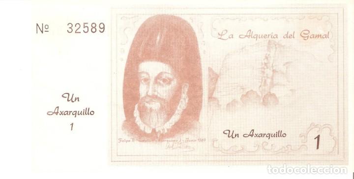 Billetes locales: BILLETES 1 AXARQUILLO SIN CIRCULAR - Foto 1