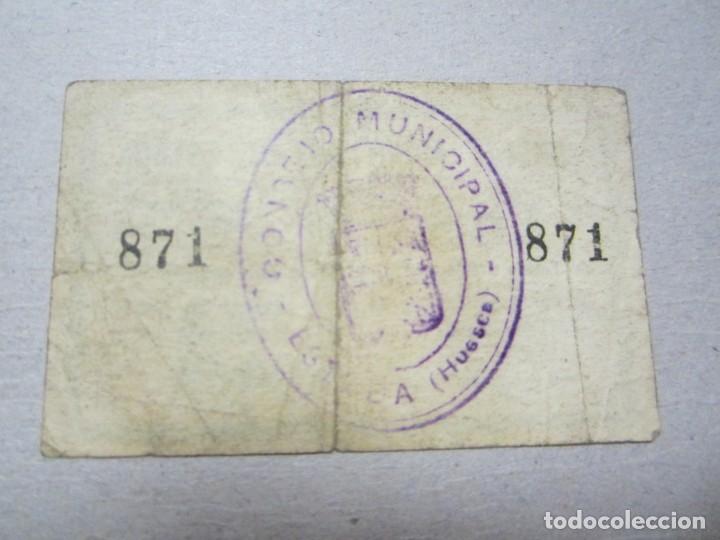 Billetes locales: 5 C&Eacute;NTIMOS DE ESTADA (HUESCA) RARISIMO - Foto 2