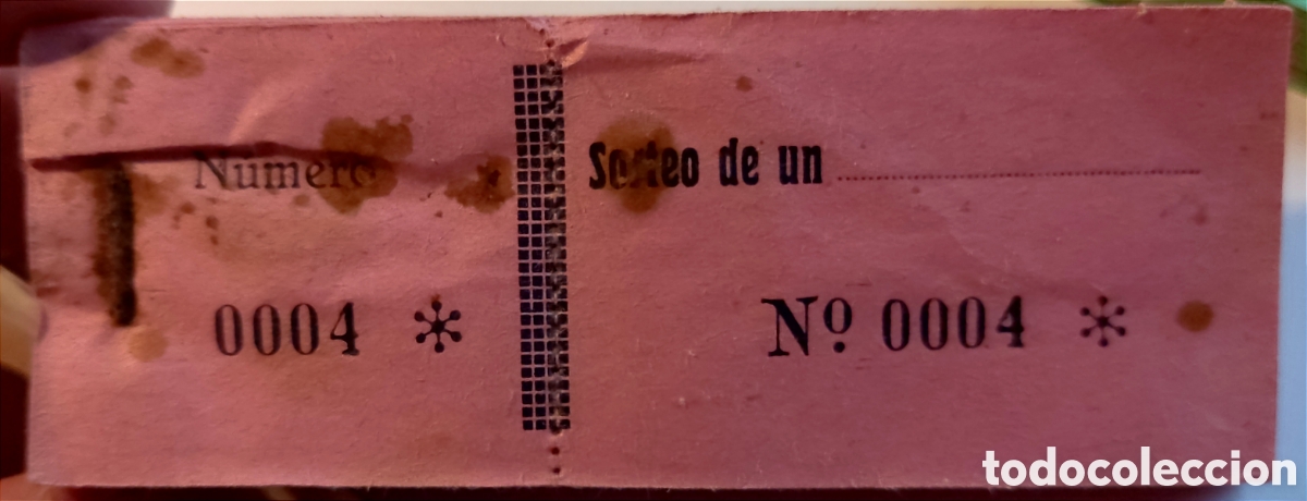Billetes locales: Tacos vale - Sorteo - Castell&oacute;n - Foto 1