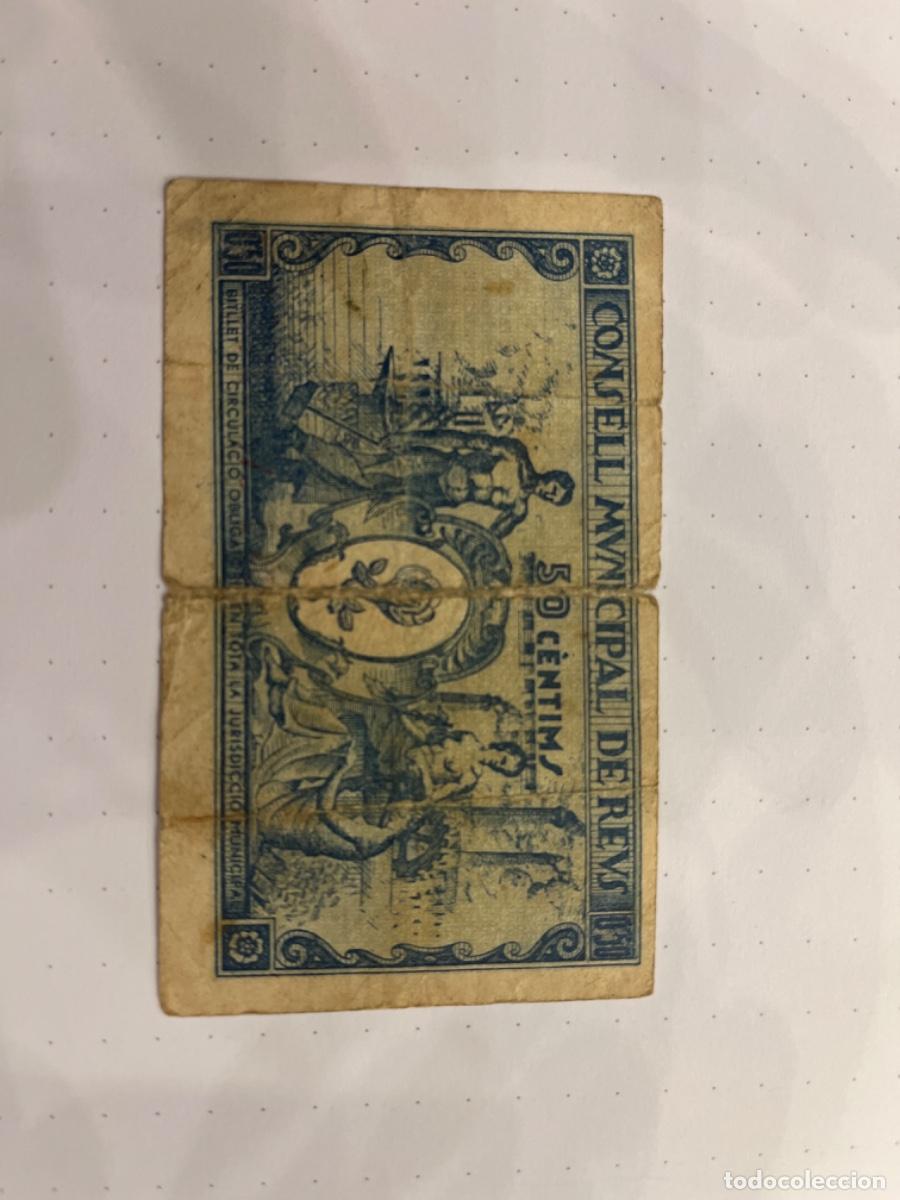 Billetes locales: Billete local consell de Reus - Foto 2