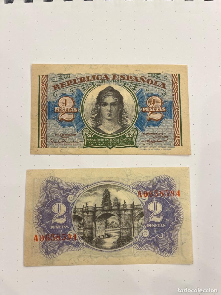Billetes locales: Billetes 2 republica 1937 - Foto 1