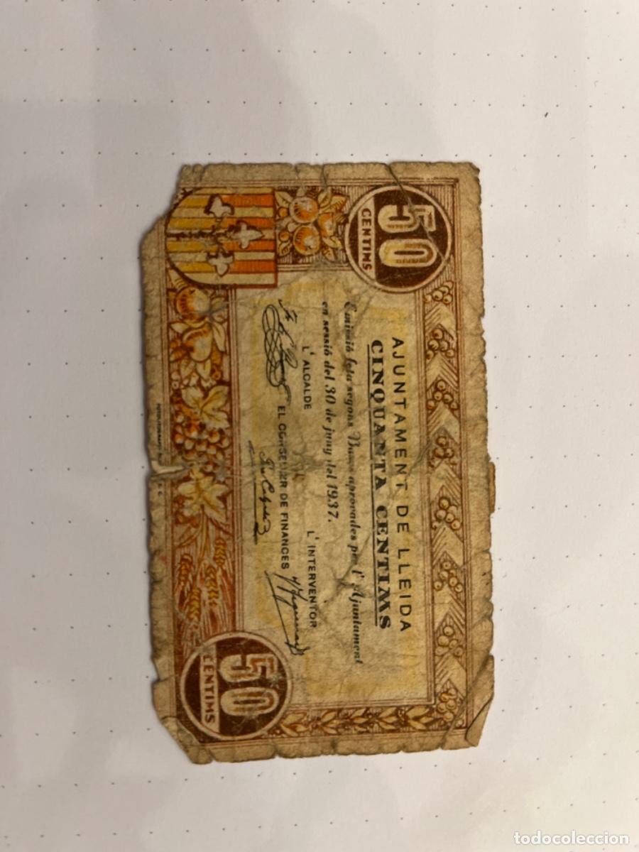 Billetes locales: Billetes locales de lleida - Foto 1