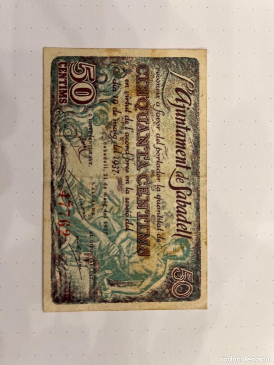 Billetes locales: Billetes locales de Sabadell - Foto 1