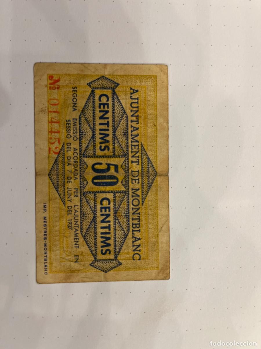 Billetes locales: Billetes locales de Montblanc - Foto 1
