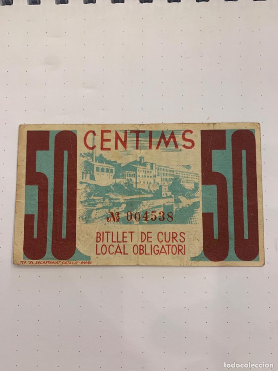 Billetes locales: Billetes locals de PUIGREIG - Foto 2
