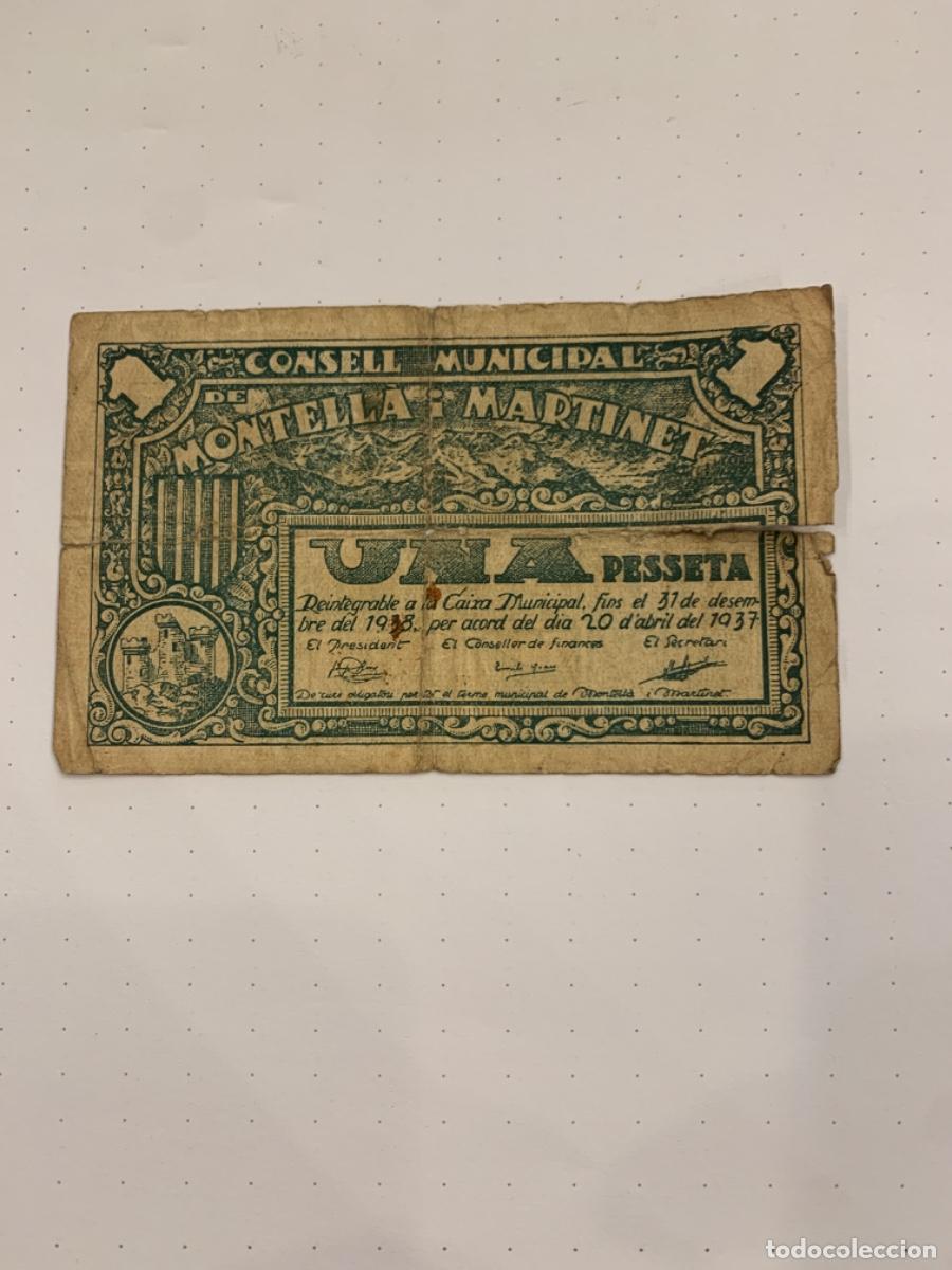 Billetes locales: Billetes locals de Montella i Martinet - Foto 1