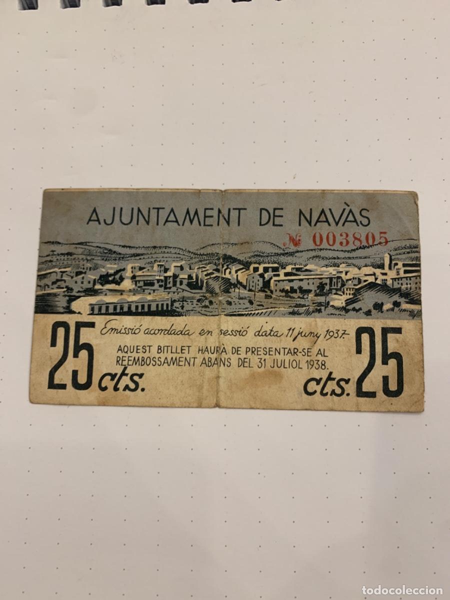 Billetes locales: Billetes locals de Navas - Foto 1