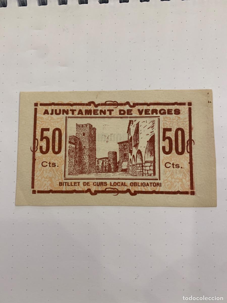 Billetes locales: Billetes locals de Verges - Foto 2
