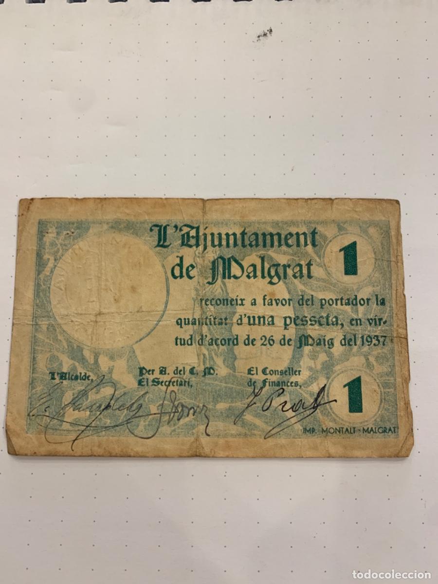 Billetes locales: Billetes locals de Malgrat - Foto 1