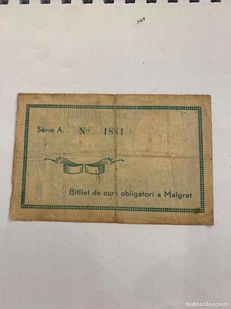 Billetes locales: Billetes locals de Malgrat - Foto 2