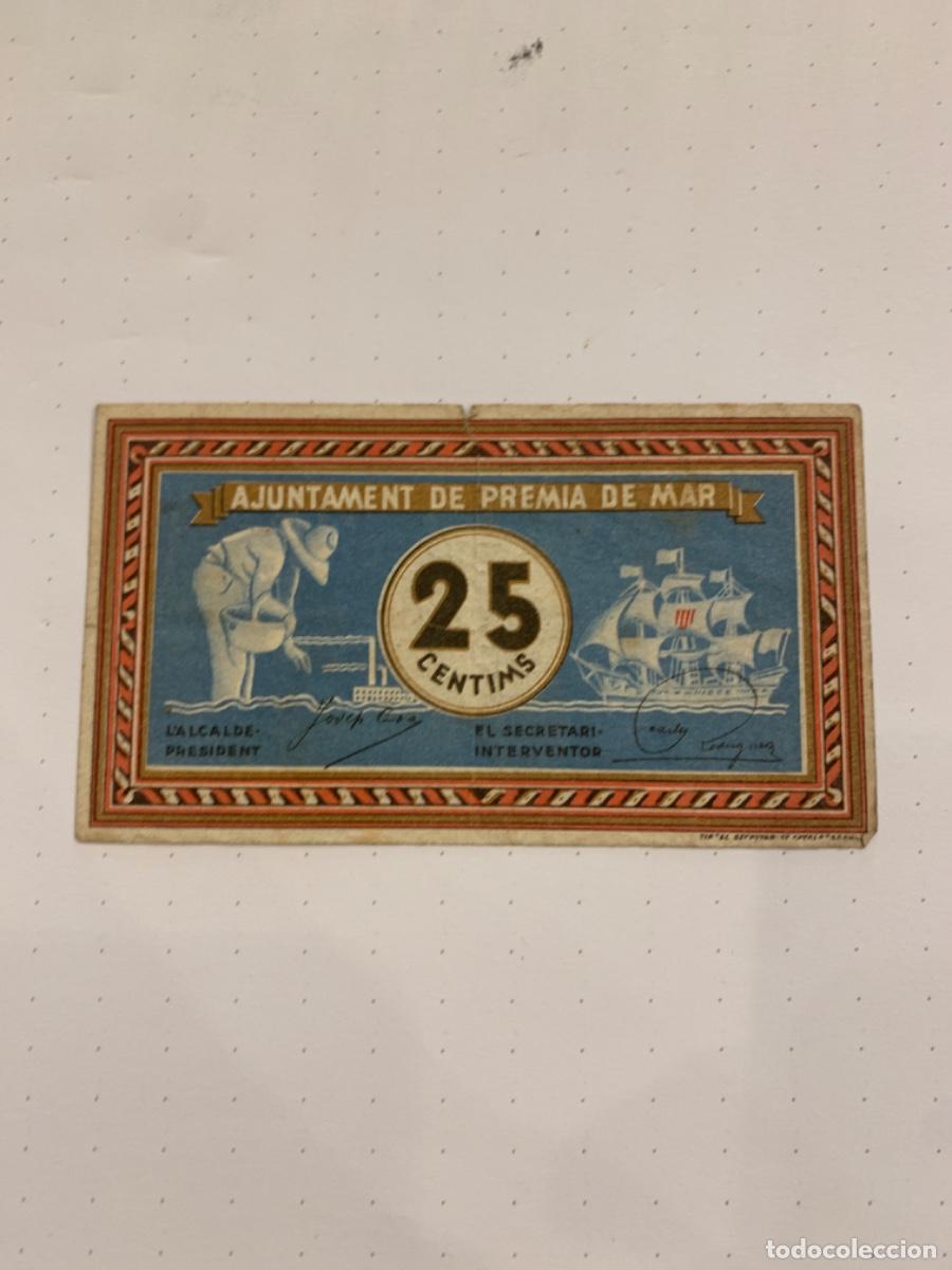 Billetes locales: Billetes locals de Premia de Mar - Foto 1