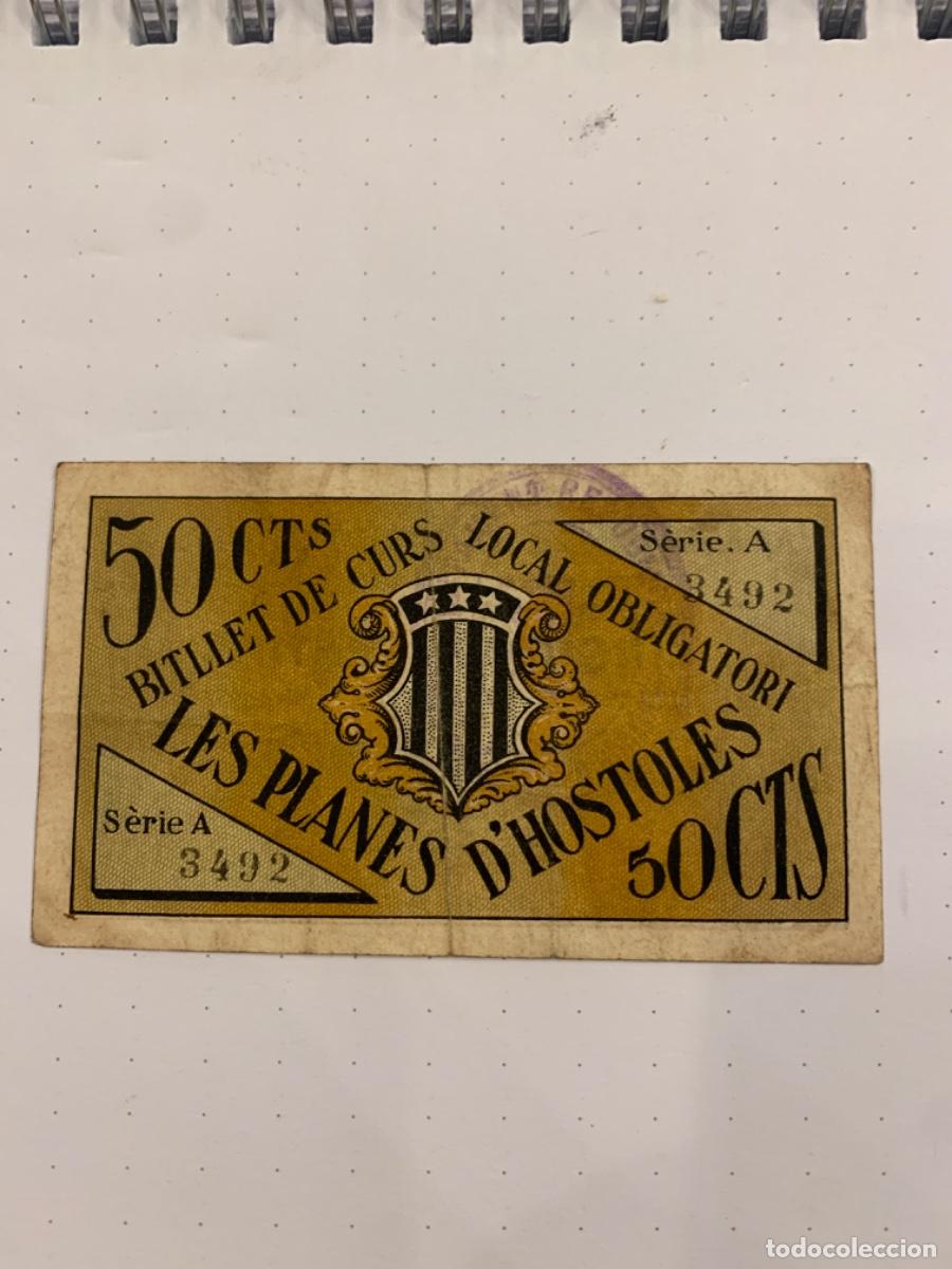 Billetes locales: Billetes locals de Les Planes dHostoles - Foto 1