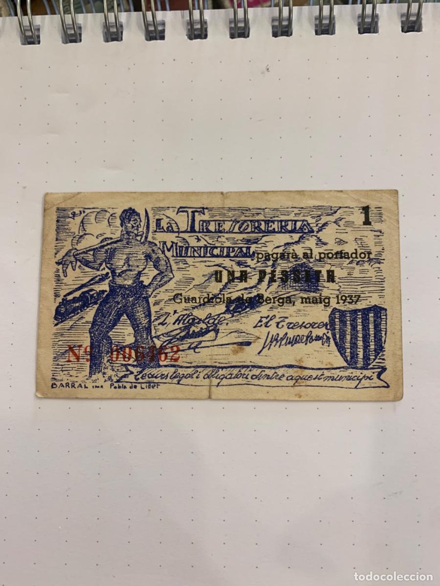 Billetes locales: Billetes locals de Guardiola de Berga - Foto 1