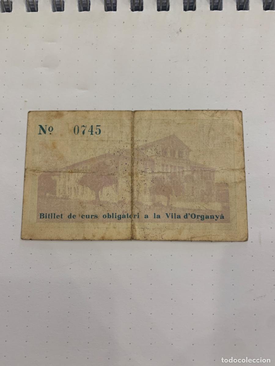 Billetes locales: Billetes locals de DOrganya - Foto 2