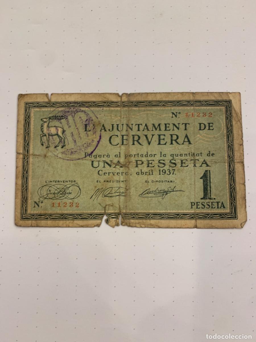 Billetes locales: Billetes locals de Cervera - Foto 1