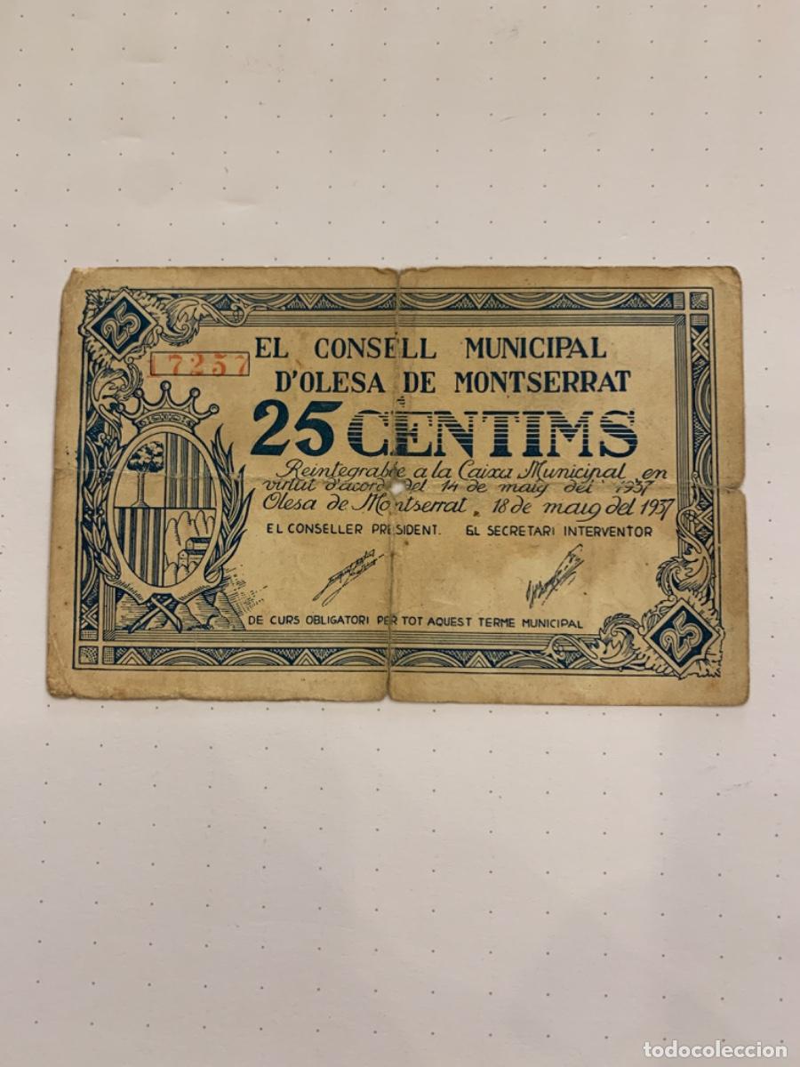 Billetes locales: Billetes locals DOlesa de Monserrat - Foto 1