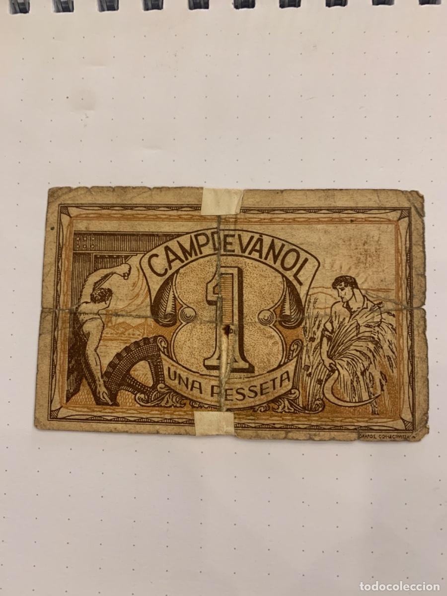Billetes locales: Billetes locals CampdeVanol - Foto 1