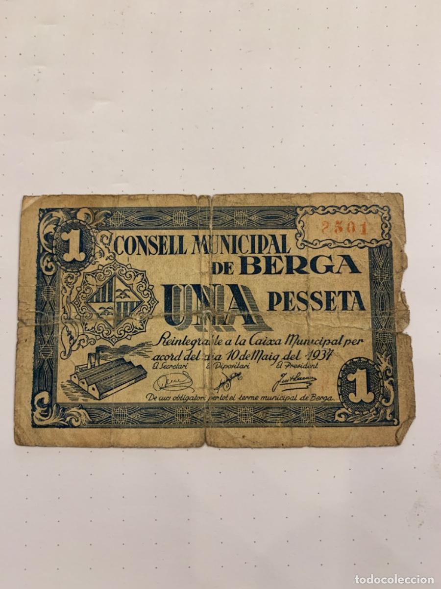 Billetes locales: Billetes locals de Berga - Foto 1