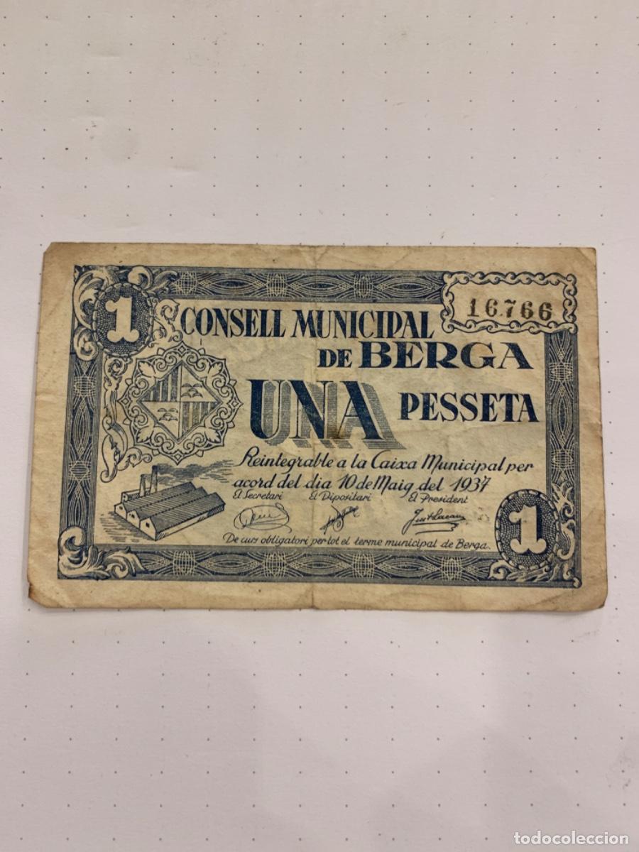 Billetes locales: Billetes locals de Berga - Foto 1