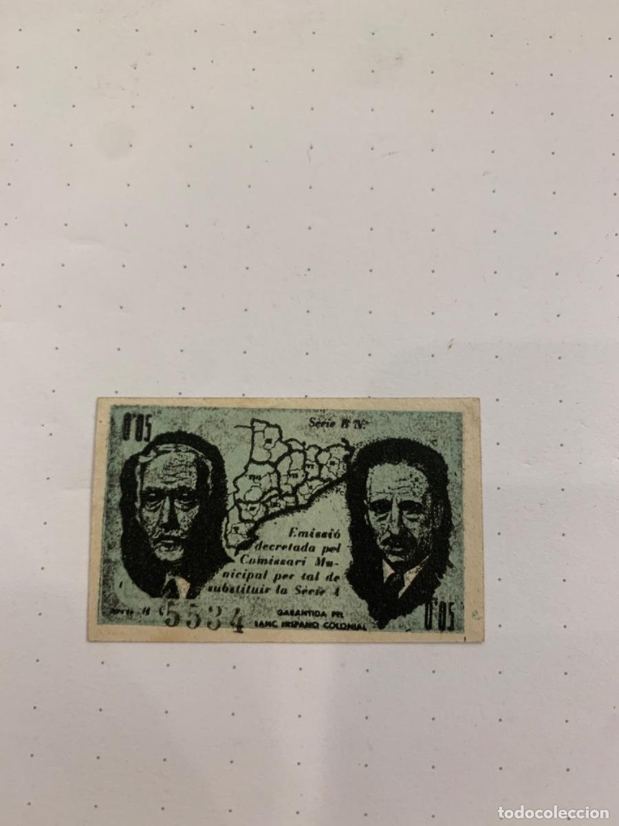 Billetes locales: Billetes locals de Malgrat - Foto 2