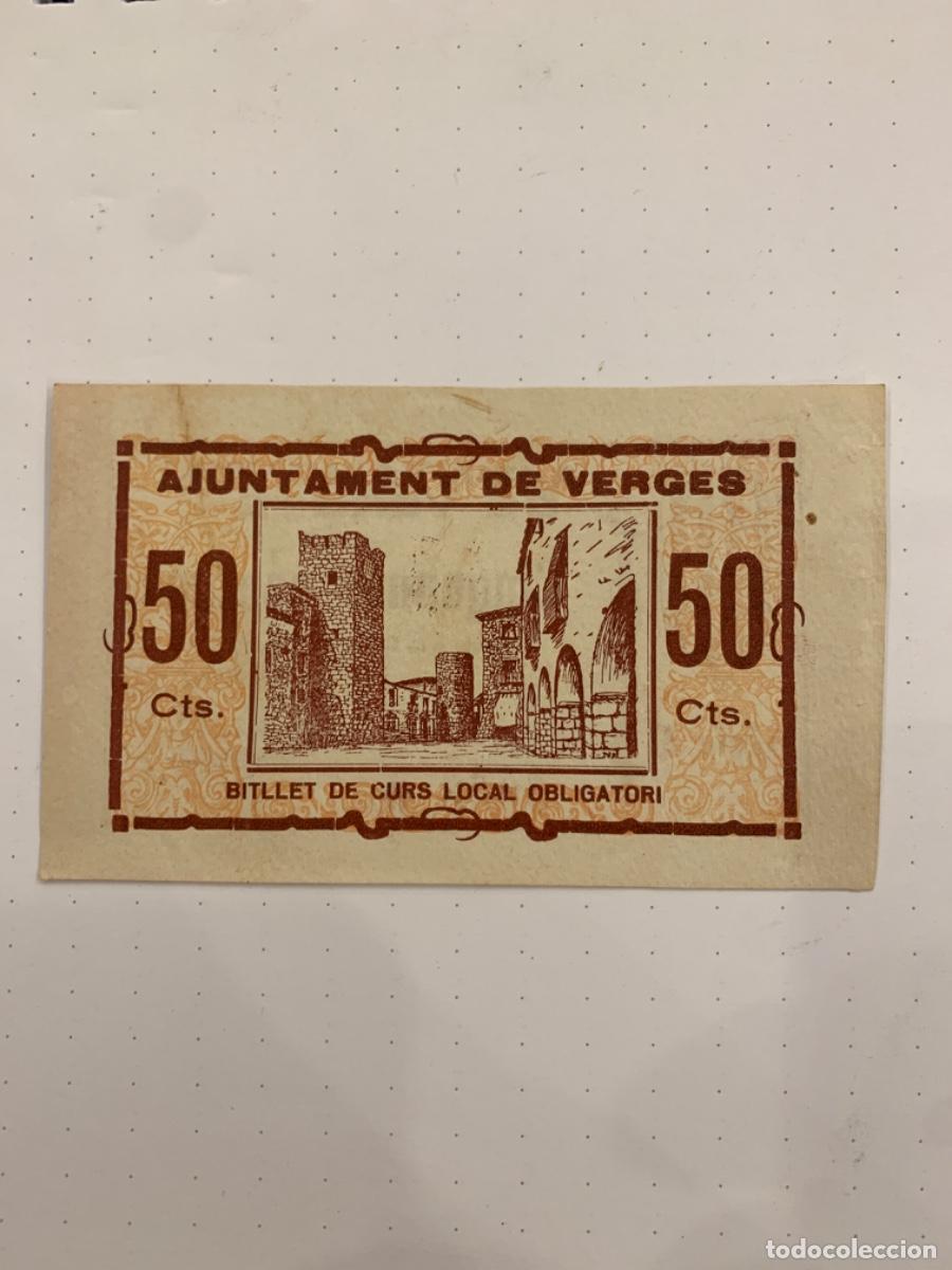 Billetes locales: Billetes locals de Verges - Foto 2