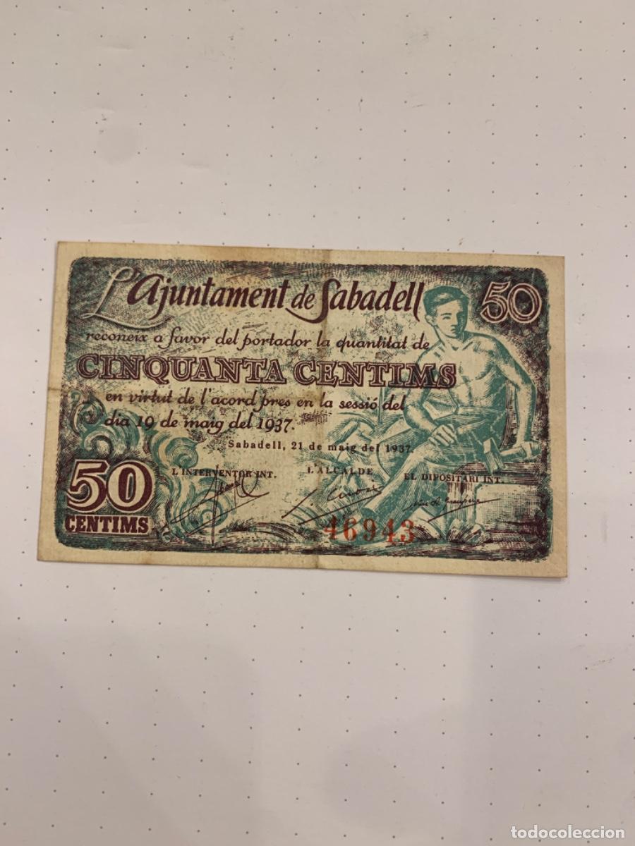 Billetes locales: Billetes locals de Sabadell - Foto 1