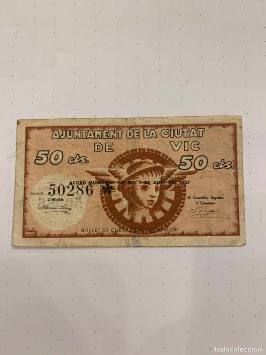 Billetes locales: Billetes locals de Vic - Foto 2